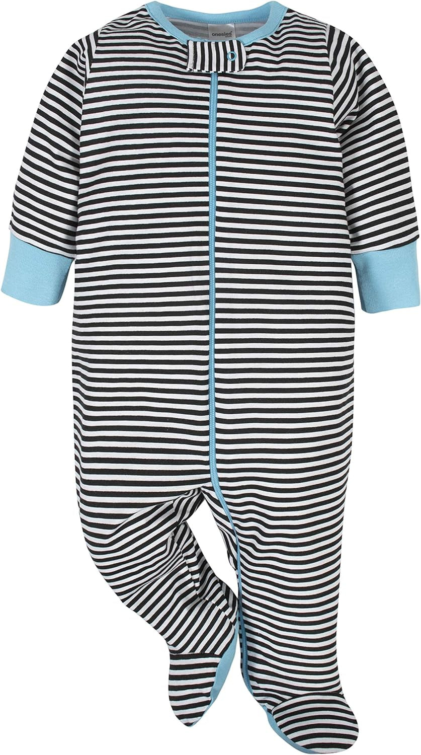 Baby-Boys 4-Pack Sleep 'N Play Footies