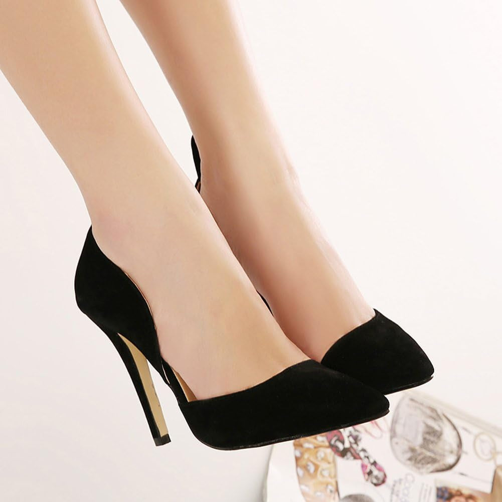 Women'S Pointy Toe High Heel Stiletto Big Bowknot Pumps